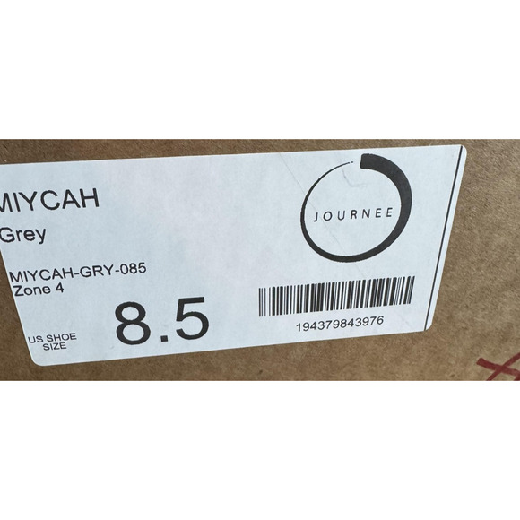 Journee Collection Shoes Womens Size 8.5 Miycah Loafer Slip On Platform Comfort - Picture 13 of 13